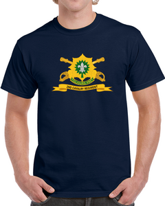 2nd Cavalry Regiment w Br - Ribbon Classic T Shirt