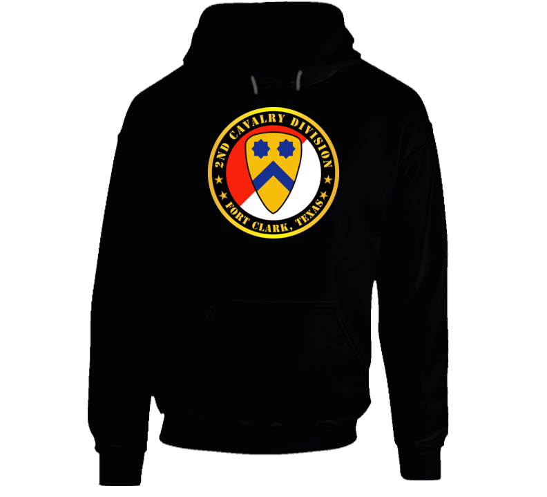 2nd Cavalry Division - Fort Clark TX Hoodie