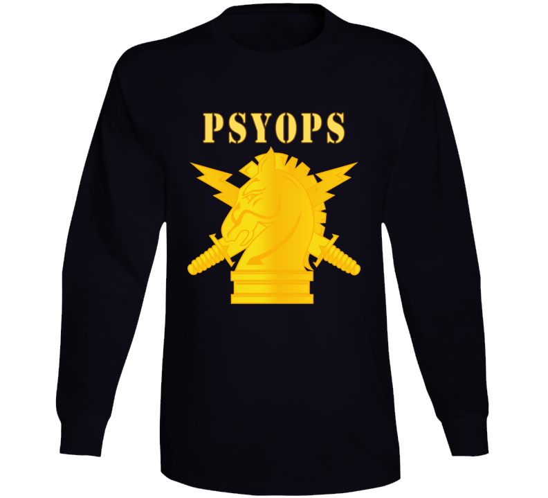 Army - Psyops W Branch Insignia - Line X 300 Long Sleeve – MIP Brand Store