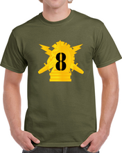 Load image into Gallery viewer, Army - Psyops W 8th Battalion Numeral - Line X 300 Classic T Shirt
