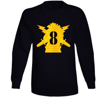 Load image into Gallery viewer, Army - Psyops W 8th Battalion Numeral - Line X 300 Long Sleeve
