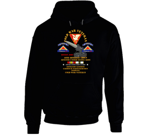 Army - Cold War Vet - 46th Artillery Group - Germany - 7th Us Army - Honest John W Cold Svc Hoodie