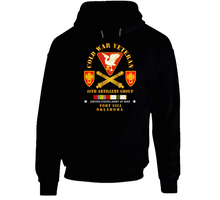 Load image into Gallery viewer, Army - Cold War Vet - 46th Artillery Group - Fort Sill, Ok W Cold Svc Hoodie
