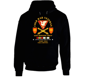 Army - Cold War Vet - 46th Artillery Group - Fort Sill, Ok W Cold Svc Hoodie