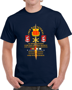 Cold War Vet - 1st Missile Bn, 333rd Artillery 40th Artillery Group - Germany - Firing Missile  w COLD SVC Classic T Shirt