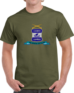 2nd Infantry Battalion W Br - Ribbon Classic T Shirt