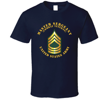 Load image into Gallery viewer, Army - Master Sergeant - Msg - Combat Veteran Classic T Shirt

