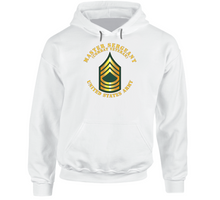 Load image into Gallery viewer, Army - Master Sergeant - Msg - Combat Veteran Hoodie
