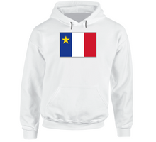 Load image into Gallery viewer, Flag Of Acadia Hoodie
