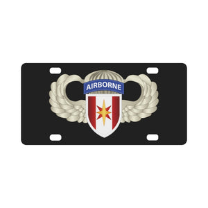 Army - 44th Medical Brigade Wings Classic License Plate