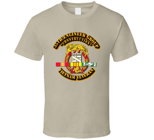 35th Engineer Group with SVC Ribbon T Shirt