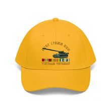 Load image into Gallery viewer, Twill Hat - Army - M107 - 175mm Gun - Vietnam Vet w VN SVC - Hat - Direct to Garment (DTG) - Printed
