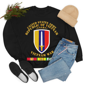 Unisex Heavy Blend Crewneck Sweatshirt - Army - US Army Vietnam - USARV - Vietnam War w SVC