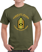 Load image into Gallery viewer, Army - Sergeant Major - Sgm - Combat Veteran Classic T Shirt
