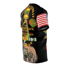 Load image into Gallery viewer, All Over Printing - Army - Vietnam Combat Veteran - 716th  Military Police Battalion, 89th Military Police Group with Vietnam Service Ribbons
