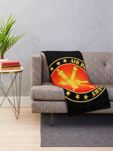 Load image into Gallery viewer, Army - Air Defense Artillery Veteran Throw Blanket
