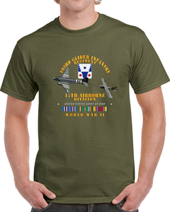 Army  - 193rd Glider Infantry Regiment W Towed Glider W Wwii W Eur Svc Classic T Shirt