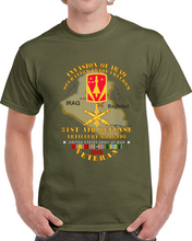 Load image into Gallery viewer, Army - 31st Air Defense Artillery Bde - Oif - Invasion - 2003 W Iraq Svc Classic T Shirt
