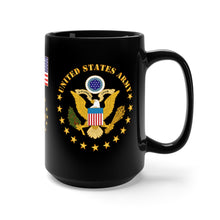 Load image into Gallery viewer, Black Mug 15oz - Army - Specialist 7th Class - SP7
