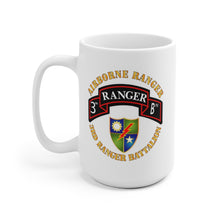 Load image into Gallery viewer, Ceramic Coffee Mug - SOF - 3rd Ranger Battalion - Airborne Ranger wo DS X 300
