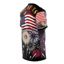 Load image into Gallery viewer, All Over Printing - USA - All of us with Kerchief Design Fireworks
