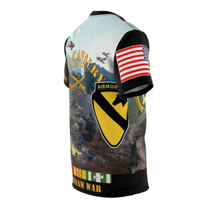 All Over Printing - Army - 7th Cavalry Regiment, 1st Cavalry Division - LZ Air Assault - Vietnam Veteran