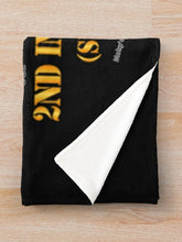 Load image into Gallery viewer, Army - Korea Map - 2nd Infantry Div - Second to None Throw Blanket
