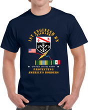 Load image into Gallery viewer, Army - Faithful Patriot - 1st Engineer Bn - Protecting Boder W Afsm Svc Classic T Shirt
