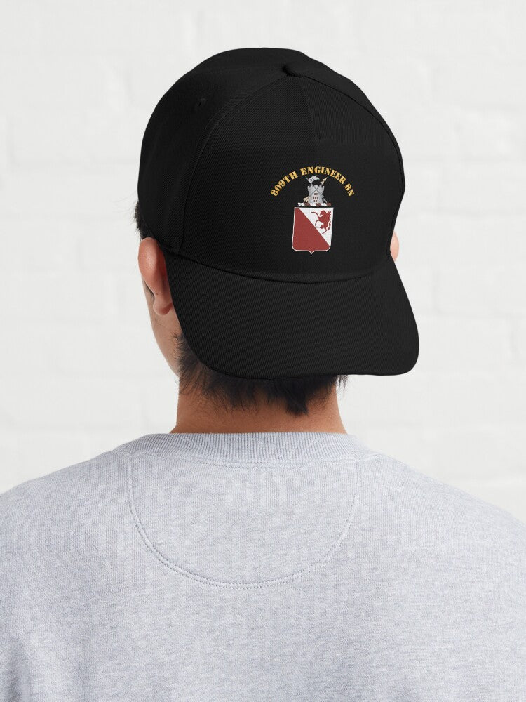 Army - 809th Engineer Bn - Coat of Arms X 300 - Direct to Garment (DTG ...