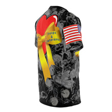 Load image into Gallery viewer, All Over Printing - Support Our Troops and Veterans Yellow Ribbon
