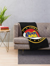 Load image into Gallery viewer, Army - 6th Cavalry Regiment Veteran Throw Blanket
