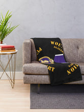 Load image into Gallery viewer, Wounded in Action - Purple Heart V1 Throw Blanket
