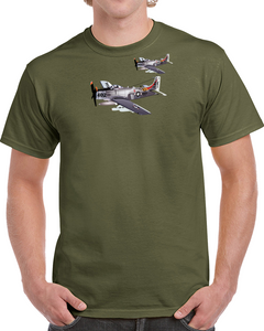 Navy - Douglas A-6 Skyraider Pair  Classic T Shirt