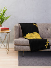 Load image into Gallery viewer, Army - US Army WAC - Gold Throw Blanket
