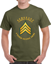Load image into Gallery viewer, Army - Sergeant - Sgt - Combat Veteran Classic T Shirt
