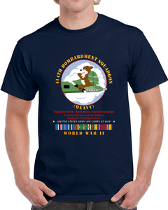 Army - 414th Bombardment Squadron (heavy) - Aac W  Wwii  Eu Svc Classic T Shirt