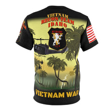 Load image into Gallery viewer, All Over Printing - Army - Special Forces - Recon Team - Idaho - V1 with Rappel Infiltration with Vietnam War Ribbons - Vietnam War
