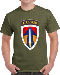 Army - Ii Field Force W Airborne Tab Lrrp Classic T Shirt