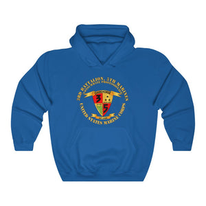 Unisex Heavy Blend™ Hooded Sweatshirt - USMC - 3rd Battalion, 5th Marines - Dark Horse