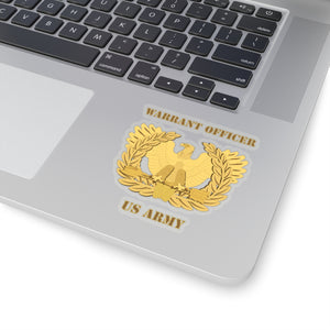 Kiss-Cut Stickers - Army - Emblem - Warrant Officer