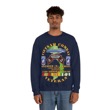 Load image into Gallery viewer, Unisex Heavy Blend Crewneck Sweatshirt - Army - Vietnam Combat Vet - N Co 75th Infantry (Ranger) - 173rd Airborne Bde SSI
