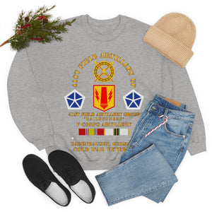 Unisex Heavy Blend Crewneck Sweatshirt - Army - 41st FA Group - Babenhausen, Germany w COLD SVC