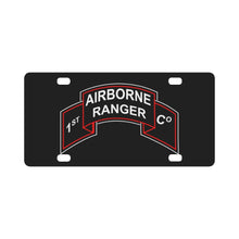 Load image into Gallery viewer, SOF - 1st Ranger Co wo Txt Classic License Plate
