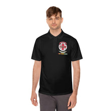 Load image into Gallery viewer, Men&#39;s Sport Polo Shirt - Army - 57th Medical Company - Original Dustoff - Aviator Badge - Vietnam w VN SVC
