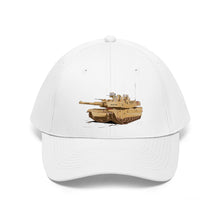 Load image into Gallery viewer, Twill Hat - Army - Main Battle Tank - M1A1 - Hat - Direct to Garment (DTG) - Printed
