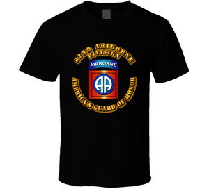 82nd Airborne Division - SSI - Guard T Shirt