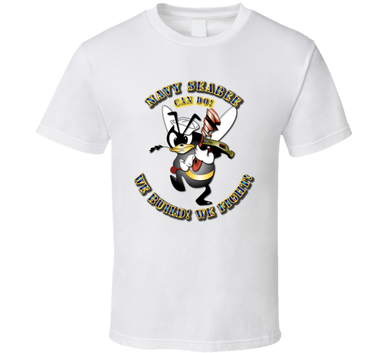 Navy SeaBee - w Wrench T Shirt
