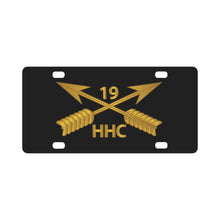 Load image into Gallery viewer, SOF - HHC - 19th SFG Branch wo Txt Classic License Plate
