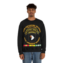 Load image into Gallery viewer, Unisex Heavy Blend Crewneck Sweatshirt - Army - 58th Infantry Platoon - Scout Dog - w VN SVC
