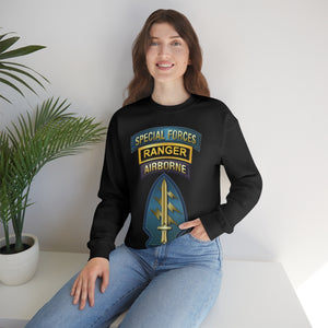 Unisex Heavy Blend Crewneck Sweatshirt - Sof - Special Forces - Ranger - Ssi V1